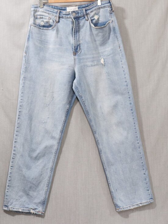 Dear John Denim - Dear John High Waisted Distressed Jean Women 31 - 12 Light Wash Comfort Stretch